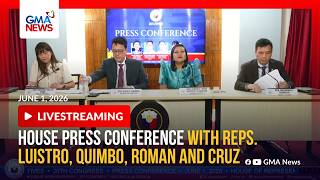 LIVE - House press conference with Rep. Gerville Luistro, Rep. Miro Quimbo,... - Replay | GMA News