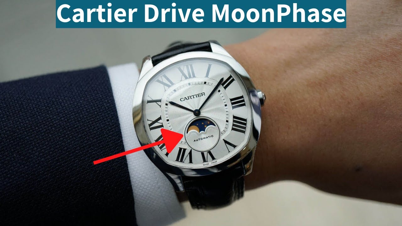 cartier drive moon phase