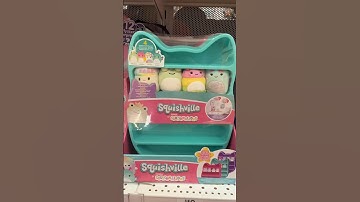 found the squishville display shelves at big w! squishmallow hunting