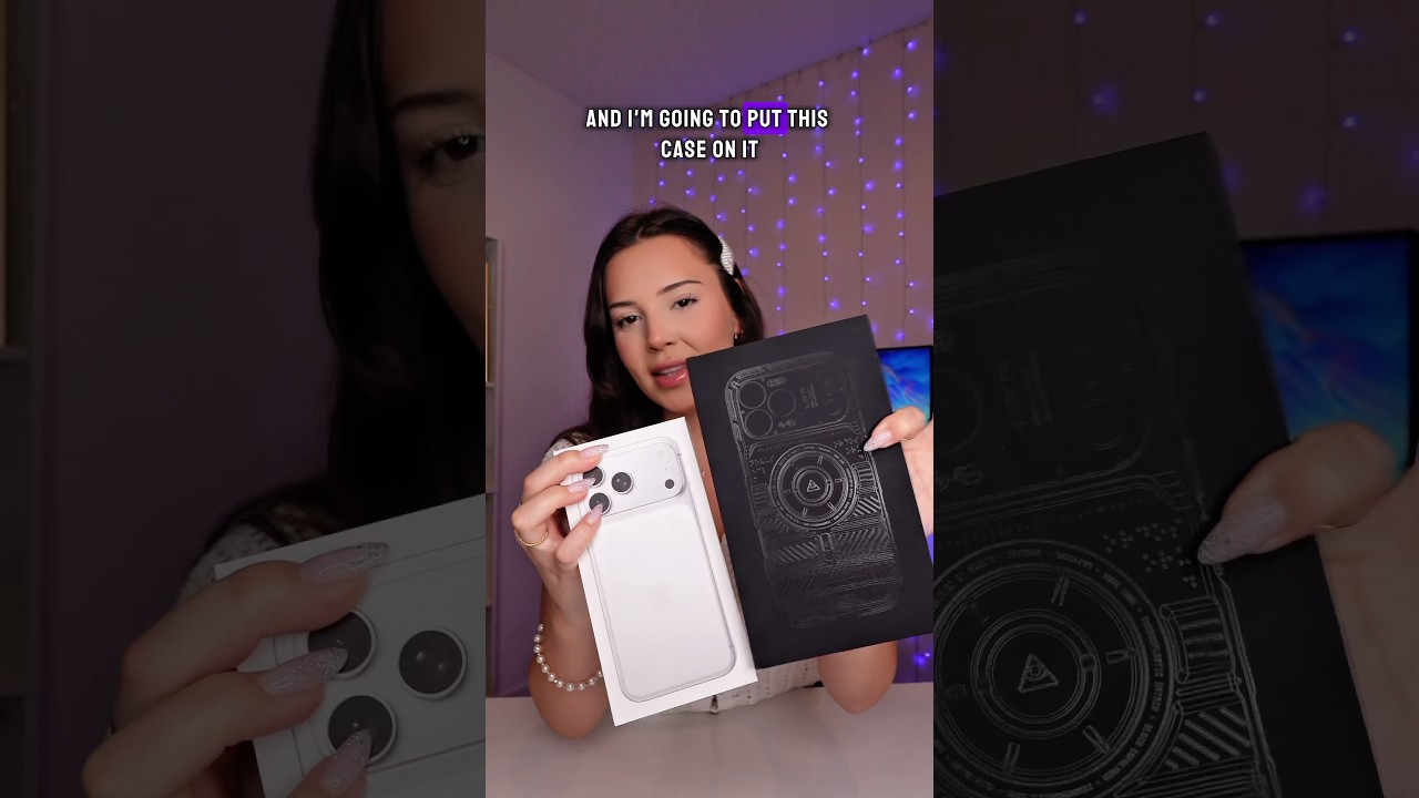 Распаковка iPhone 17 Pro Max и чехла Tank Case dbrand 