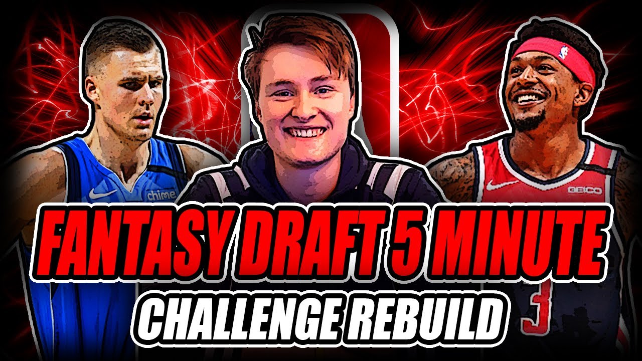 A FANTASY DRAFT REBUILD IN 5 MINUTES!!