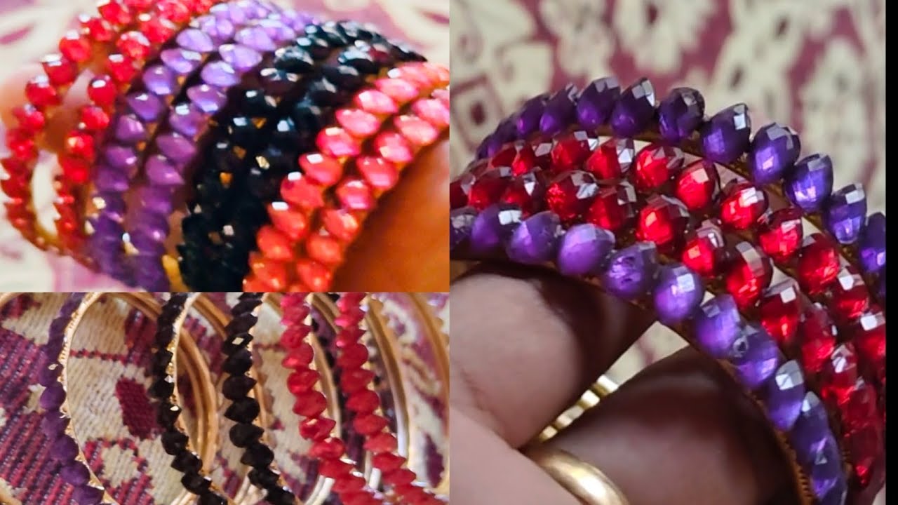 கல் வளையல் வீட்டிலேயே செய்ய முடியுமா😱💯 ️💛/Easy bangles making at home ...