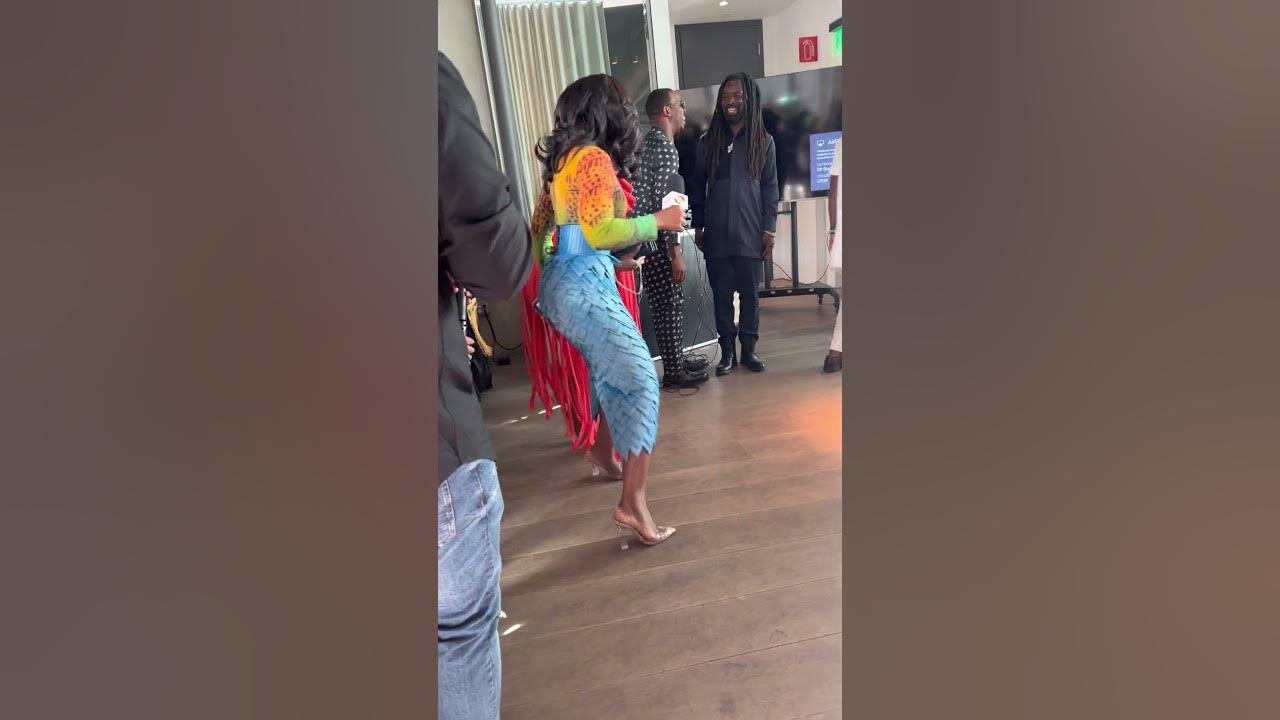 Nomcebo Zikode sings Jerusalema, Master KG at the Grammys Nominee Brunch Nomcebo Zikode sings Jerusalema, Master KG at the Grammys Nominee Brunch