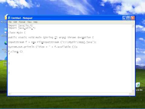 Урок №109. Java. Файловые потоки. FileInputStream