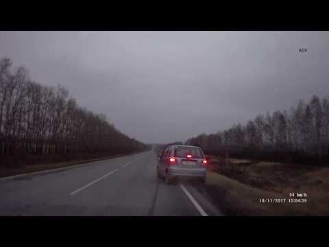 Вытащила Матиз из заноса на 100 км/ч!