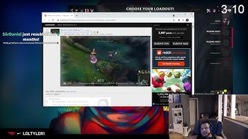 Tyler1 reacts to Completely Balanced LoL Hitboxes