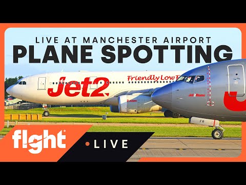 ♦️ LIVE Manchester Airport Plane Spotting - 14/08/25