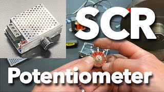 Changing the Potentiometer in an SCR Voltage Controller Treadmill Motor Controller Power supply