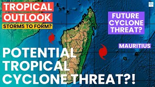 Potential Cyclone Risk Developing Near Mauritius... Here's the Latest!