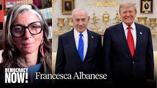 U.N. Expert Francesca Albanese Slams U.S. "Complicity" as ICC-Wanted Netanyahu Visits White House