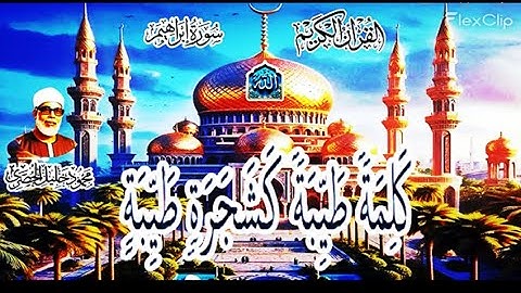 سورة إبراهيم الآيات من 24  إلي 27 تتمثل  فيها قدرة و عظمة الخالق - فضيلة الشيخ محمود خليل الحصري