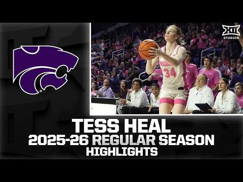 Kansas State's Tess Heal Regular Season Highlights | 2025-26 Big 12 Basketball