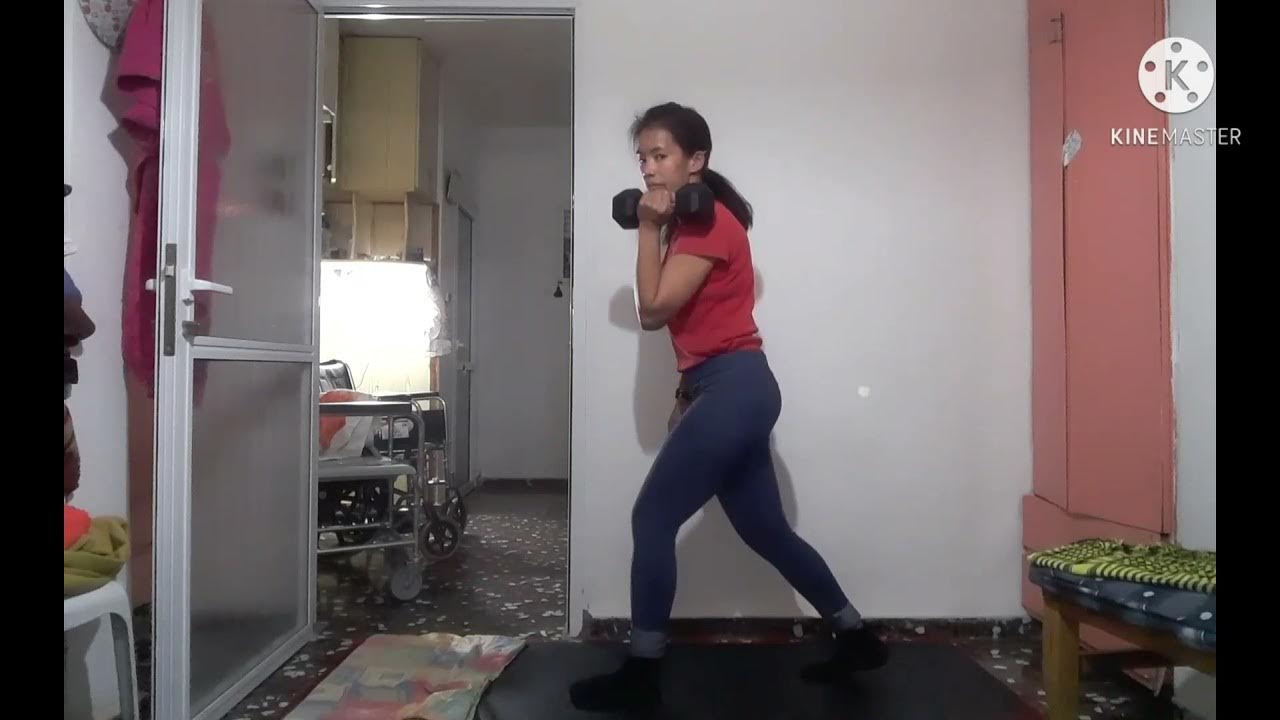 Epic Heat Day 1 Leg Workout Challenge from caroline girvan vlog YouTube