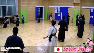 【20150630】D01【小桜剣道場】【素振り】
