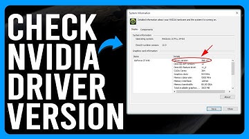 How to Check Nvidia Driver Version (How to Find Which Nvidia Display Driver Version is Installed)
