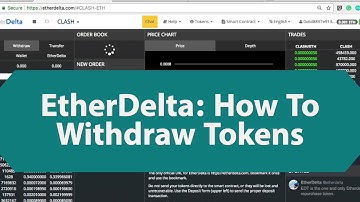 EtherDelta: How to Withdraw Tokens