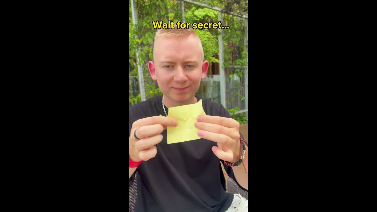 PAPER MAGIC TRICK FOR SCHOOL