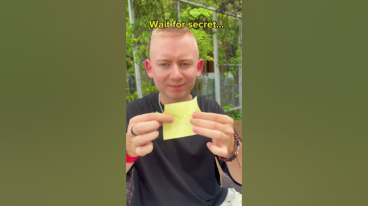 PAPER MAGIC TRICK FOR SCHOOL