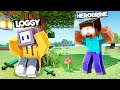 CHAPATI BECOMES HEROBRINE TO APRIL FOOL LOGGY | MINECRAFT