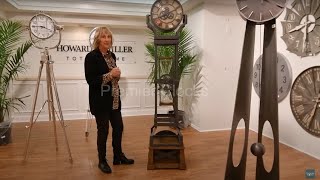 Howard Miller Hourglass Floor Clock 615074 at Premier Clocks