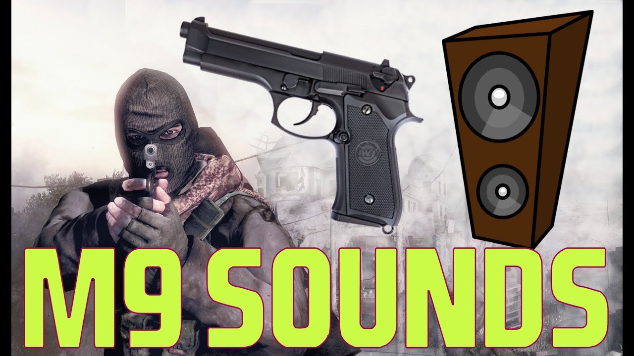 Sound of M9 in most popular FPS games - YouTube