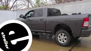 etrailer | Beginner’s Guide to Installing the Westin R5 Modular Nerf Bars on a 2022 Ram 2500 Installing Westin 3 Side Steps On 2020 Ram 2500