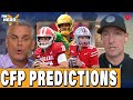 Colin Cowherd & Joel Klatt make their CFP PREDICTIONS + Arch Manning returning to Texas | THE HERD