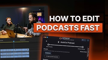 How to edit Podcasts automatically in Premiere Pro & DaVinci (AutoCut 2025)