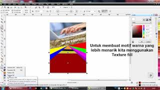 tutorial membuat poster di CorelDRAW X51