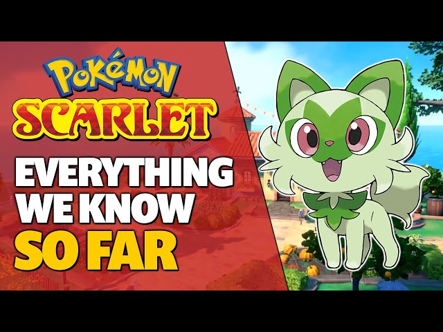 Pokémon Scarlet and Violet: Everything We Know So Far