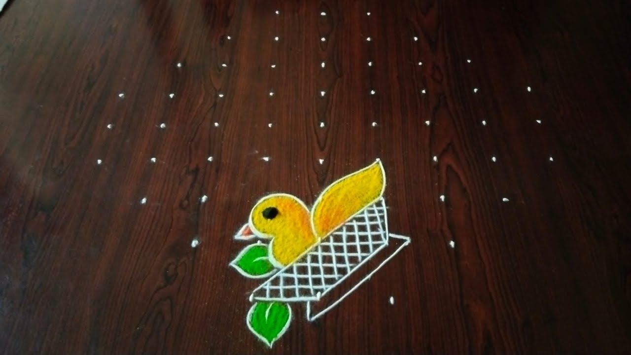 Danurmasam ⚛️ Muggulu || Sankranti special chukkala Muggulu with (9×3×3) dot's ||