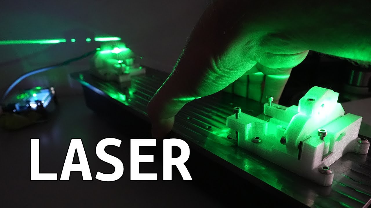 More measuring with laser and webcam - YouTube