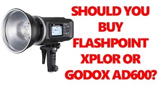 Unboxing Adorama Flashpoint Xplor TTL 600   Flashpoint vs  Godox