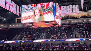 Maddi Lasker - National Anthem at USC Basketball Game