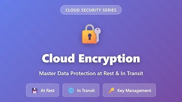 Cloud Encryption: Data Protection at Rest and In Transit | Cloud Security Tutorial