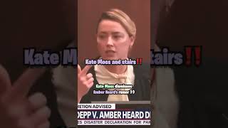 Kate Moss dismisses Amber Heard&#39;s rumor 👀