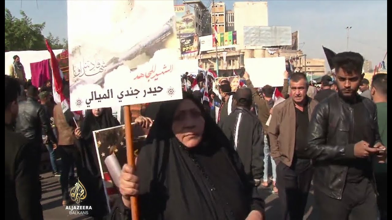 هجوم دامٍ على متظاهرين في العراق