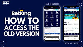 HOW TO ACCESS BETKING OLD MOBILE APP | TELECOM ASIA SPORT screenshot 2