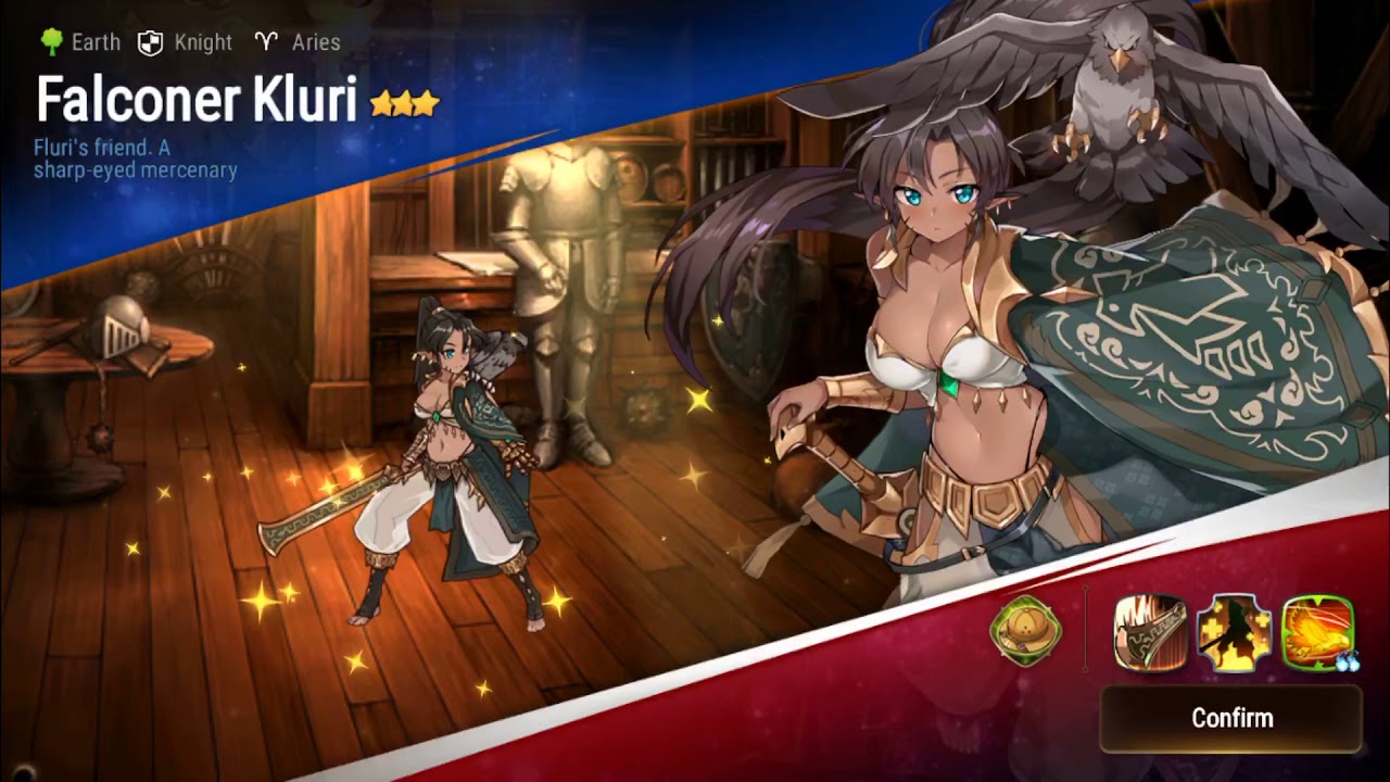 Epic 7 Falconer Kluri unlocked