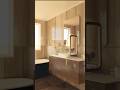 3D Rendered Bathroom Walkthrough #render #housetour #interiordesign #archvis