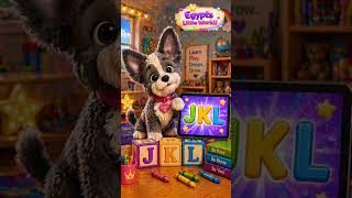 JKL is Easy with Londyn 🐶✨ #shorts #learning #kids #learningforkids #toddlers #abc
