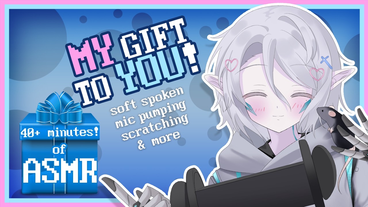 [Elf Boy ASMR] 40+ Minutes of Triggers | Mouth Sounds, Tapping, Mic Pumping, Soft Spoken, Scratching