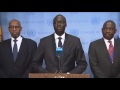 Issa konfourou mali peace and security in africa  media stakeout 21 june 2017