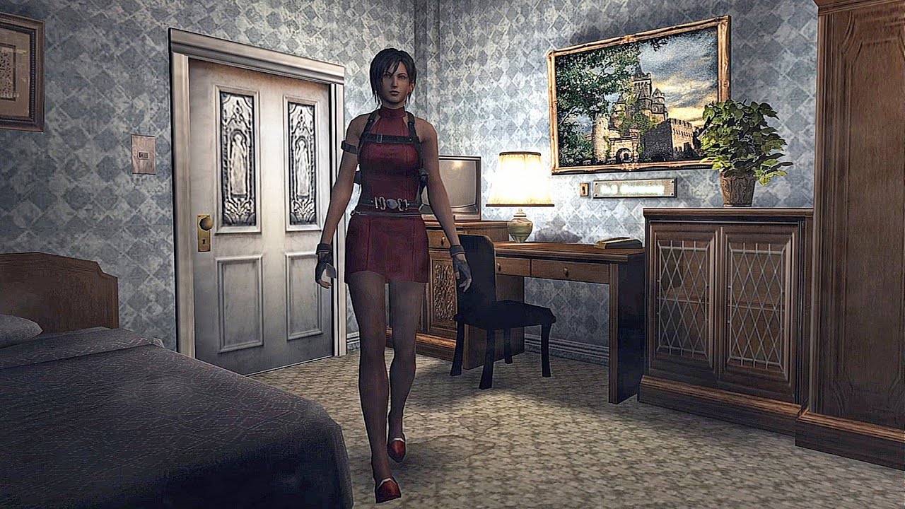 Resident Evil Outbreak File #1 Hellfire Very Hard Camera MOD 4k