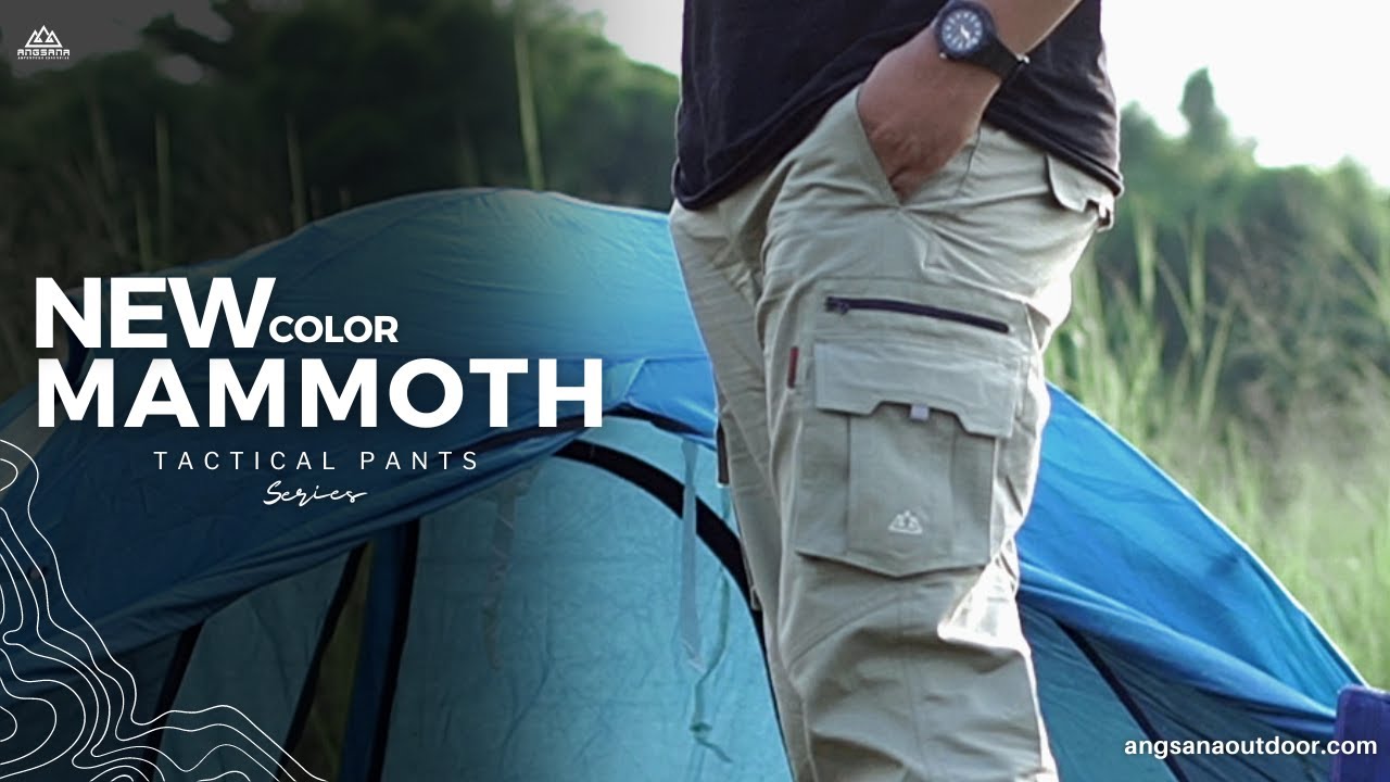 REVIEW CARGO PANTS ANGSANA SERI MAMMOTH | NEW COLOR