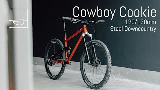 Sour Cowboy Cookie - A Steel Short Travel Full Suspension Mtb