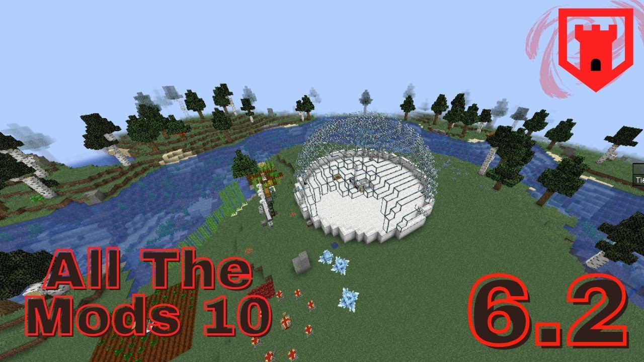Finalmente uma Base - Minecraft ATM10 EP6.2 - YouTube