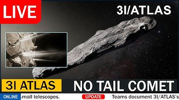 3I/ATLAS Incorrect Tail - Live Tracking | A6 Lemmon | R2 SWAN, News Updates