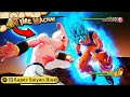 SSGSS Blue Goku VS ALL Past Bosses! Dragon Ball Z Kakarot DLC Pack 2 w/ Time Machine (DUB)