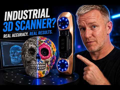Revopoint MetroY Ultra 3D Scanner | Industrial Metrology for the CNC Workshop?